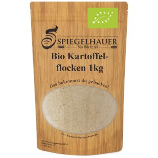Bio Kartoffelflocken 1 kg Kartoffelmehl