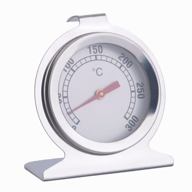 Edelstahl Ofenthermometer,300 °C Oven Thermometer zum Aufhängen und  hinstellen Backofenthermometer, Holzofen, Holzbackofen, Pizzaofen, Backofen
