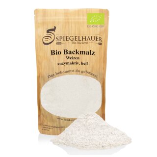 Bio Backmalz enzymaktiv hell 1 kg Weizen