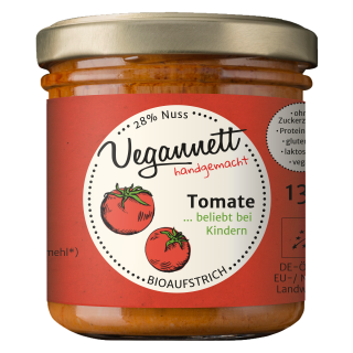 Tomate mit 28 % Cashew- und Erdnussmus, 135g, Bio